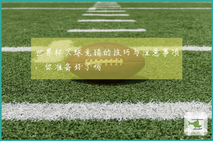 世界杯买球竞猜的技巧与注意事项，你准备好了吗